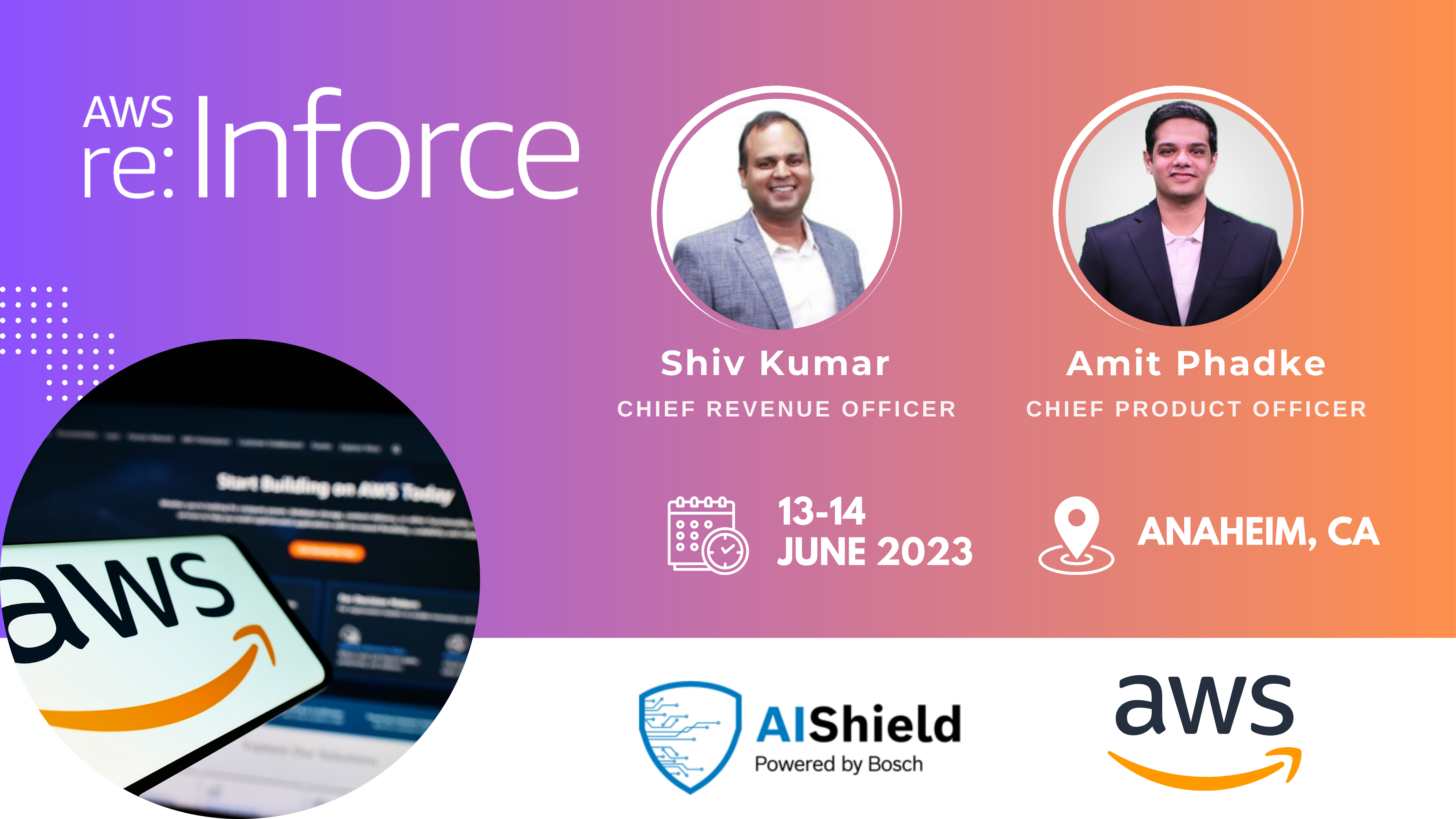 AIShield at AWS re:Inforce 2023 | AI Security Solutions