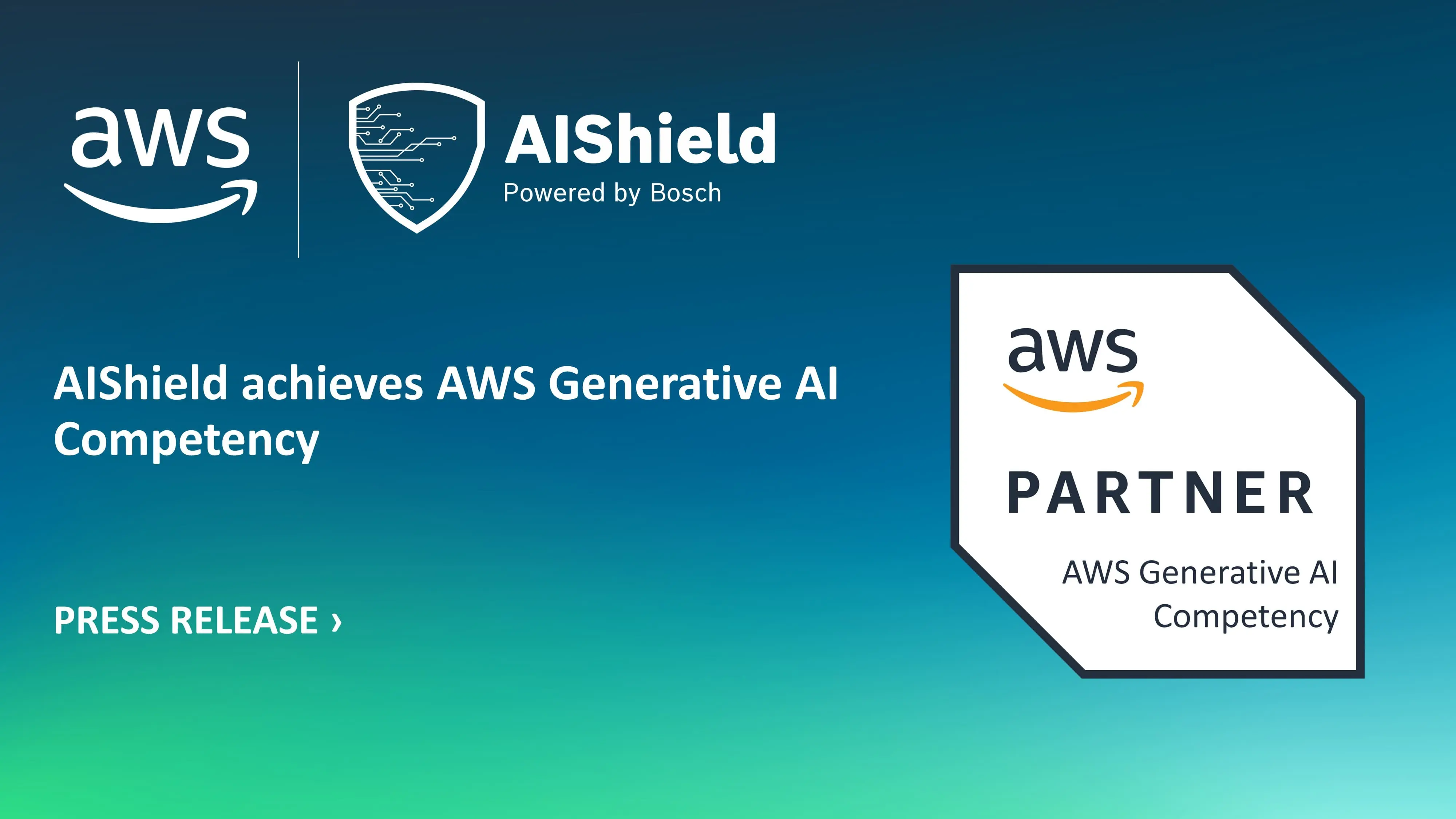 AIShield Achieves AWS Generative AI Competency - Leading AI Security ...